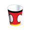 ZZ* VASOS MICKEY SILUETA 6P